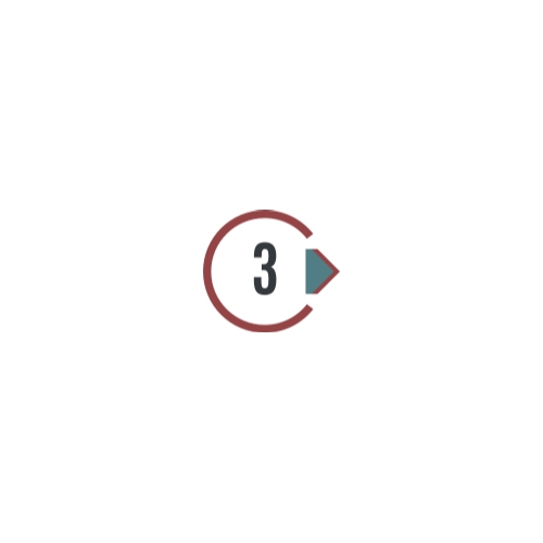 Ok işaretli 3 sayısı