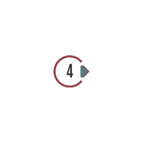 Ok işaretli 4 sayısı